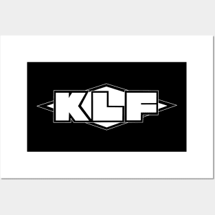 KLF (alternative logo - white print) Posters and Art